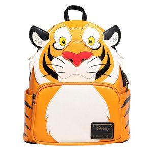 Loungefly Disney Aladdin Rajah Cosplay Mini Backpack Princess Jasmine Tiger NEW